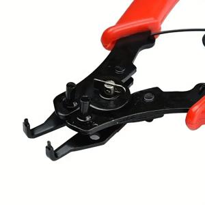 4-in-1 서클립 플라이어 세트 스냅 링 플라이어 멀티 크림프 탈착식 플라이어 헤드 리테이닝 서클립 플라이어 핸드 툴 다기능