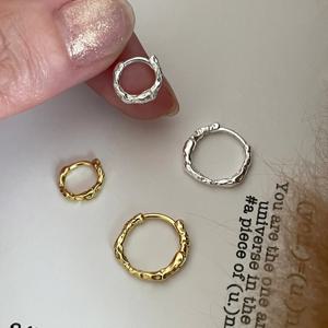 여성을 위한 간단한 925 스털링 실버 귀걸이 기질 웨딩 주얼리 액세서리