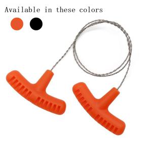 63HF 미니 와이어 톱 휴대용 전기 톱 야외 캠핑 하이킹 생존 장비에 대한 빠른 절단 도구