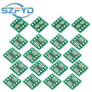 20/50/100pcs SMD-DIP 어댑터 변환기 SOP8 SSOP8 TSSOP8 어댑터 보드 모듈 어댑터 플레이트 0.65mm 1.27mm