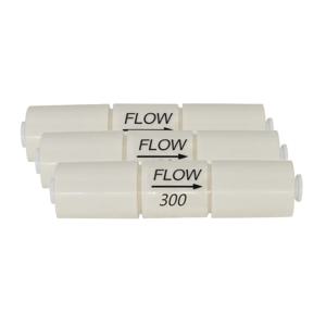 YQBS RO 물 시스템 폐수 흐름 제한 장치 300CC 450CC 800CC 1500CC 조절기 1/4 