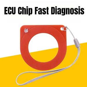 자동차 키 ECU 유도 신호 감지 빠른 검사 칩 빨간색 Immobilizer 시스템 검사 자동 플라스틱 수리 코일 테스터