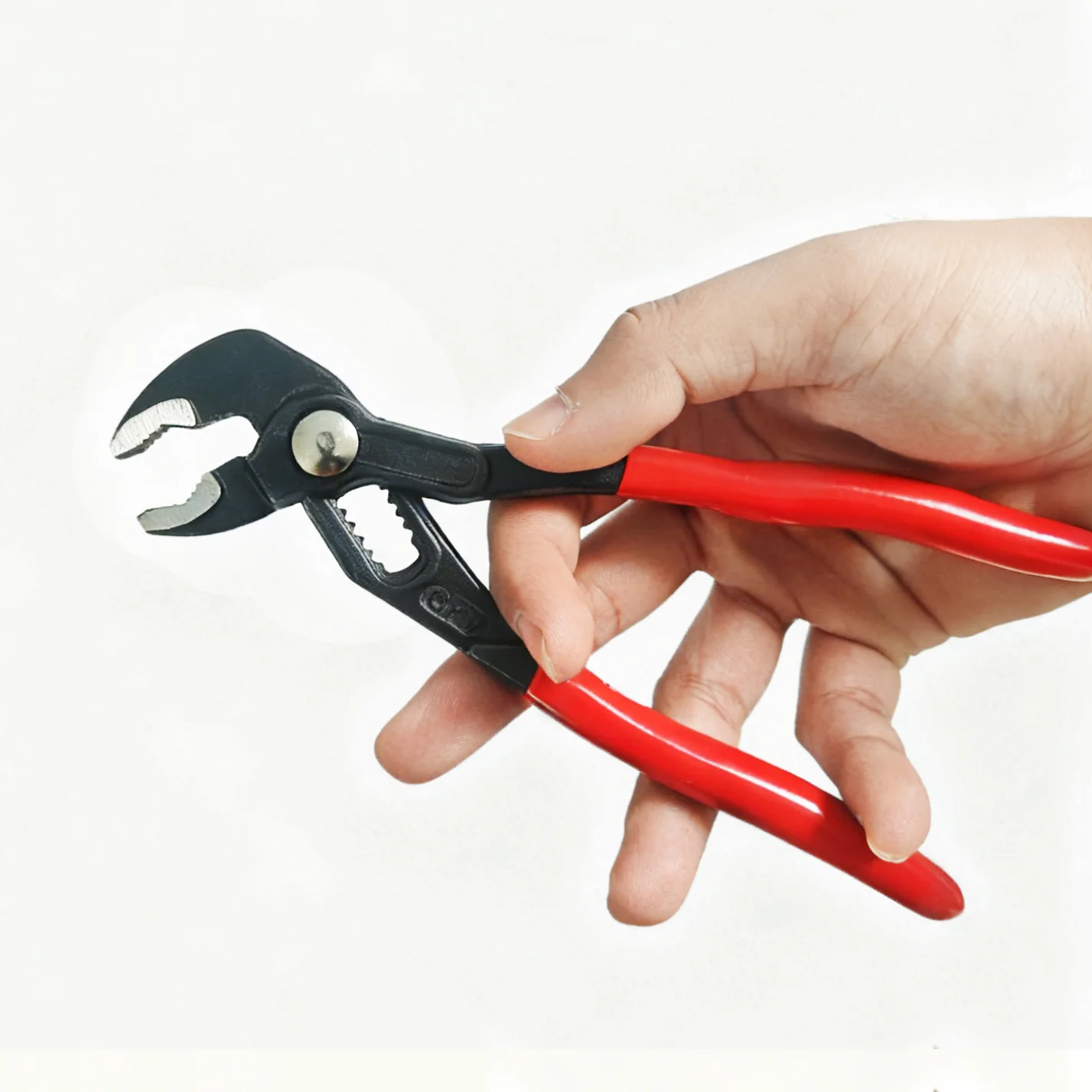 미니 조절식 렌치 휴대용 소형 파이프 플라이어 다기능 그립 스패너 클램프 도구 (가정 수리용)