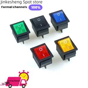 로커 스위치 KCD4 ON OFF 6 핀 LED 포함 4 16A 250V 220V T85 20A 소형 6핀 4핀 조명 2 위치 220 230V 램프 10A 로켓