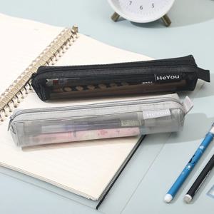 메쉬 화장품 보관 가방, 휴대용 여행용 세면도구 가방, 눈썹 연필 보관 가방, 다용도 메이크업 브러쉬 청소 가방.