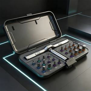 24 in 1 자석 드라이버 세트 자석 컴팩트 휴대용 라쳇 드라이버 양방향 고토크 드라이브 핸들 포함