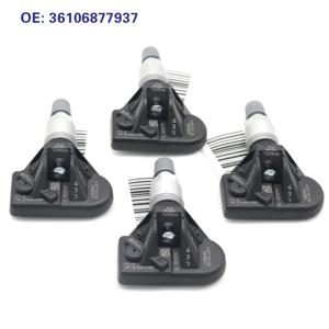 4개 자동차 타이어 공기압 센서 36106877937 TPMS BMW 1 2 3 4 시리즈 Z4 알피나 3 4 도요타 GR 수프라 6877937 433MHz 용