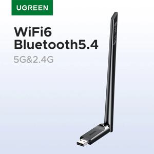 UGREEN WiFi 어댑터 Bluetooth Adater AX900 5G 및 2.4G 듀얼 밴드 WiFi6 동글 어댑터 데스크탑 PC 노트북 액세서리 6dBi 안테나