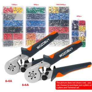 페럴 압착 도구 HSC8 6-4/6-6 와이어 엔드 압착 튜브 터미널 전기 회로 수리용 전기 크림퍼 플라이어