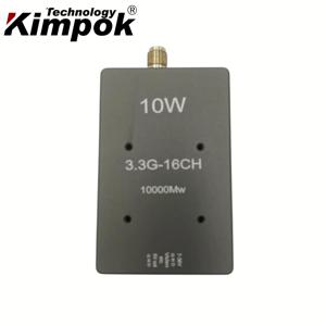 10W 3.3GHz 16CH 48.15g FPV 송신기 레이싱 드론 이미지 전송을 위한 초강력 3.3GHz VTX 초경량