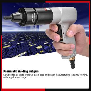 에어 리베터 공압 리베터 리베터 공압 리벳팅 건 공압 리벳팅 건 풀 너트 자동 에어 리베터 너트 건 도구