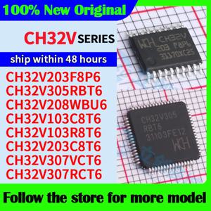 CH32V203F8P6 CH32V305RBT6 CH32V208WBU6 CH32V103C8T6 CH32V103R8T6 CH32V203C8T6 CH32V307VCT6 CH32V307RCT6 고품질 신규