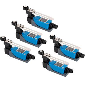 5개 ME-8108 순간 롤러 레버 암 리미트 스위치 NC-NO AC 250V 5A DC 115V 0.4A CNC 밀링 라우터용