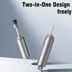 2IN1 SIM 카드 트레이 제거 도구 이젝트 핀 이어폰 청소 브러시 리셋 도구 니들 오프너 클리너 펜 키트 아이폰 에어팟용