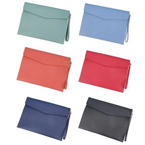 가죽 서류 가방 A4 A5 대용량 서류 가방 손잡이 파일 정리 가방 학교 사무실용