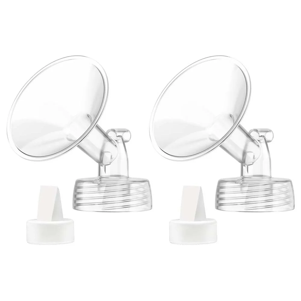 2개의 플랜지 및 2개의 덕빌 밸브는 Spectra S1 S2 9 Plus 펌프와 호환되며, 교체용 유축기 액세서리입니다.