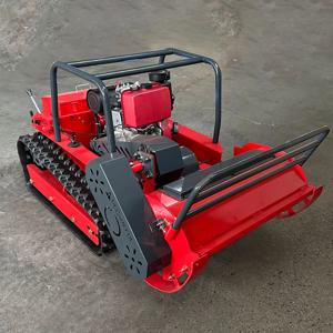 공장 직판 800mm/1000mm 산업용 체인형 로봇 릴 4행정 원격 제어 RC 잔디깎이 EPA CE