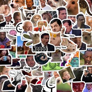 10/30/50/100pcs 클래식 미국 TV 시리즈 재미 있은 Meme 스티커 만화 표현 데칼 DIY 수하물 전화 Scrapbooking 스티커