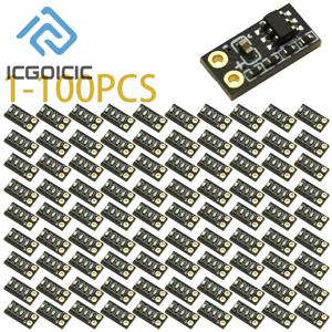 1-100PCS 미니 3.7-4.2V 리튬 이온 배터리 레벨 표시기 5x9.5mm 1S 팩용 4레벨 LED 디스플레이