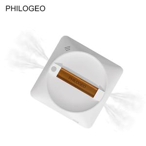 PHILOGEO 스마트 창문 로봇청소기 6.3cm 초스림 AI 시스템 초고청정효율 / 한국어 어댑터 & 한글설명서