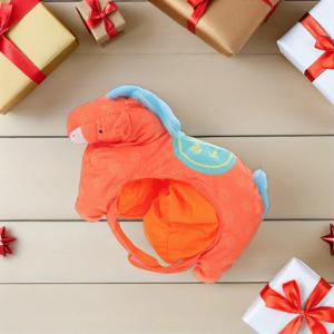 중국 설날 2026년 기념 말머리 모자, 창의적인 만화 말 머리 장식, 파티 사진 촬영 소품, 공연 의상