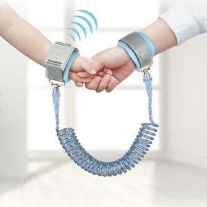 어린이 하네스 안티 분실 손목 링크 어린이 야외 산책 여행 핸드 벨트 밴드 어린이 팔찌 유아 가죽 끈 안전 스트랩 로프