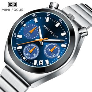 MINI FOCUS 패션 골드 시계, 여성용 크리에이티브 스틸 팔찌 시계, 여성용 방수 시계, Reloj Mujer