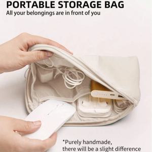 패션 휴대용 여행 저장 가방 방수 메이크업 키트 모바일 가방 다기능 디지털 장치 가제트 데이터 케이블 주최자