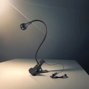 360도 유연한 책상 램프 홀더 클립 USB 전원 램프 독서 책 조명 클립 온 케이블 켜기 끄기 스위치 야간 조명
