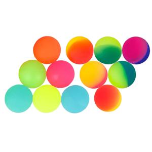 12/24개 어린이용 탄성 공 장난감 바운싱 볼 고무 컬러 플로트 볼 실내 놀이 공 에그 트위스팅 머신 장난감 TMZ