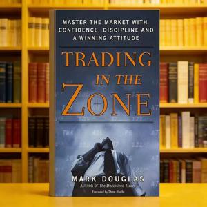 마크 더글라스의 '트레이딩 인 더 존' 영어 도서, 자신감과 규칙, 승리의 태도를 갖춘 시장 거래, 페이퍼백
