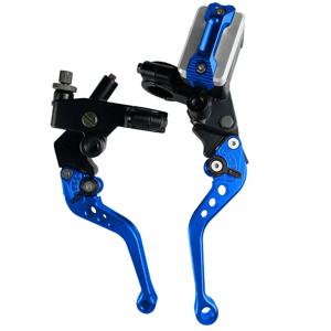 SDTW CNC 한 쌍 7/8인치 22mm 범용 오토바이 브레이크 마스터 실린더 레버 케이블 클러치 리저버 스쿠터 스포츠 더트 바이크용