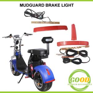 후면 펜더 미등 브레이크 라이트 신호 Citycoco 전기 스쿠터 액세서리 부품 용 LED 테일 야간 안전