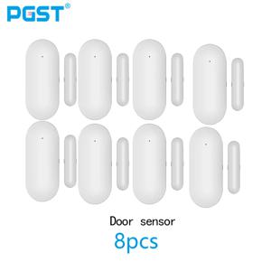 PGST 도어 센서, 지능형 홈 도어 및 창 보안 감지, 도어 개방 경보, 433MHz 도어 감지기, 감지에 사용됨