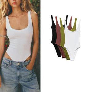 초가을 여성 패션 캐주얼 라운드넥 베이스 티셔츠 베스트 스트릿 스타일 골지 원피스 반팔 폴리에스터 원단