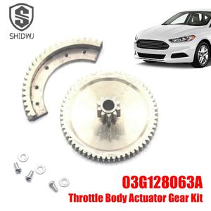 아우디 포드 폭스바겐 CRTD 기아 현대 스로틀 기어 수리 키트용 금속 스로틀 바디 액추에이터 기어 호환 교체 부품 1세트