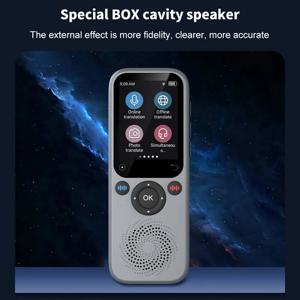 우수한 휴대용 언어 번역기 실시간 양방향 번역 장치 138개 언어 온라인 오프라인 번역 동시