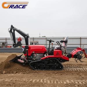 맞춤형 35마력 디젤 트랙터(유압 시스템 장착, 중장비 농업 작업 및 운송 작업용, 굴삭기 포함) 판매