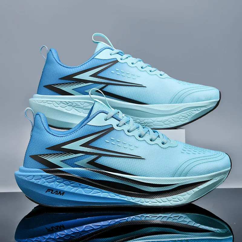 남성용 러닝화 전문 마라톤 운동화 통기성 경량 카본 보드 여성용 트렌드 운동화