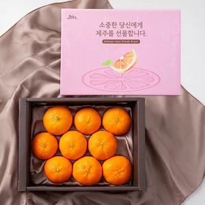 [더조은] 제주직송 레드향 선물세트(실중량) 8과 내외 / 1.5kg