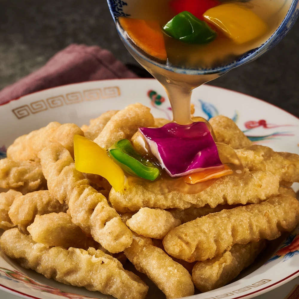 먹판사 탕수육 1kg 1개 국내산 돼지고기로 만든 깔끔한 튀김 탕수육