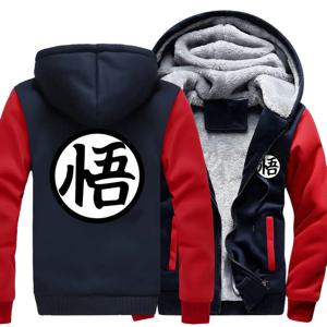 가을 겨울 재킷 애니메이션 운동복 남성 패션 streetwear 양털 Hoody 남성 운동복 재킷