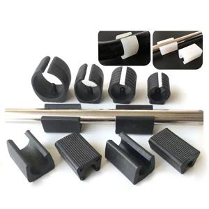 4 개/몫 U 자형 미끄럼 방지 의자 다리 패드 전면 틸트 글라이드 범퍼 댐퍼 의자 유용한 의자 다리 튜브 캡 바닥 보호대