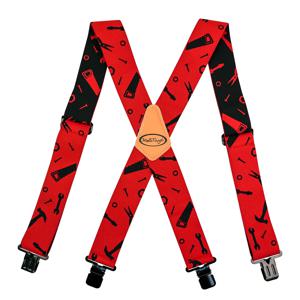 MELOTOUGH 남성용 완전 탄성 멜빵, 헤비 듀티 작업용 멜빵, 2 인치 와이드 X 백