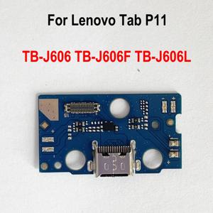 USB 충전기 보드 커넥터 충전 포트 독 보드 Lenovo 태블릿 탭 P11 TB-J606F J606 J606N 용 플렉스 케이블