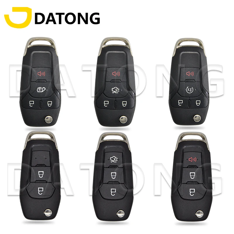 Datong World 자동차 키 케이스 쉘 포드 F150 F250 F350 Explorer Ranger KA Fiesta Mondeo Focus Everest Edge Kuga Escort
