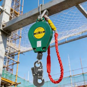 추락 방지 장치 - 3m/10m 중량 작업용 안전 랜야드 (건설, 지붕 작업 및 고공 작업용)