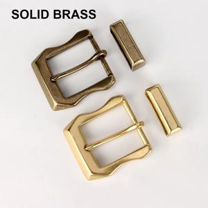 헤비 듀티 황동 벨트 버클 남성용 벨트 앤틱 황동 벨트 버클 40mm 가죽 공예 DIY 레트로 카우보이 버클 벨트 남성용
