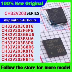 CH32V203C8T6 CH32V203F6P6 CH32V203G6U6 CH32V203F8U6 CH32V203F8P6 CH32V203G8R6 CH32V203K8T6 CH32V203C6T6 CH32V203RBT6 CH32V203RBT6