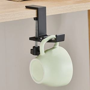 사무실 책상용 헤드폰 걸이 측면 후크 매끄러운 무버링 모바일 사무실 책상 후크 교실 책상 장착용